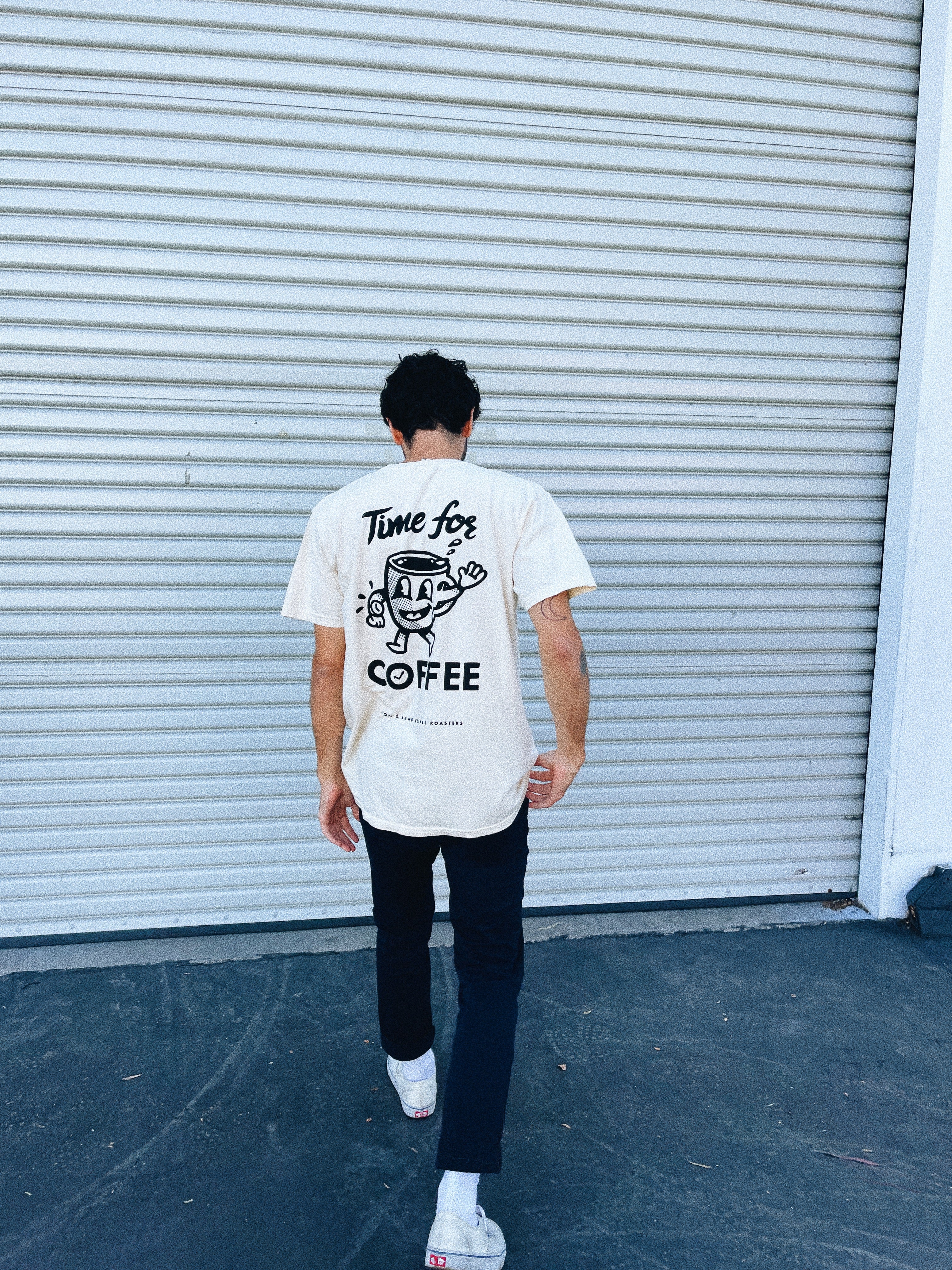 Time for Coffee Unisex Tee Shirt (Ivory) – Lion & Lamb Coffee Roasters